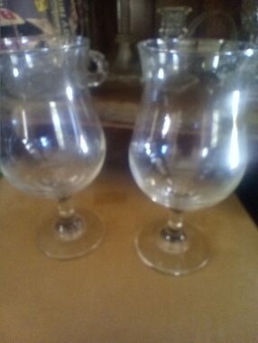 Classic Crystal Glass Goblet - Set of 2